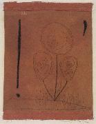 Paul Klee Remarks concerning a plant painting